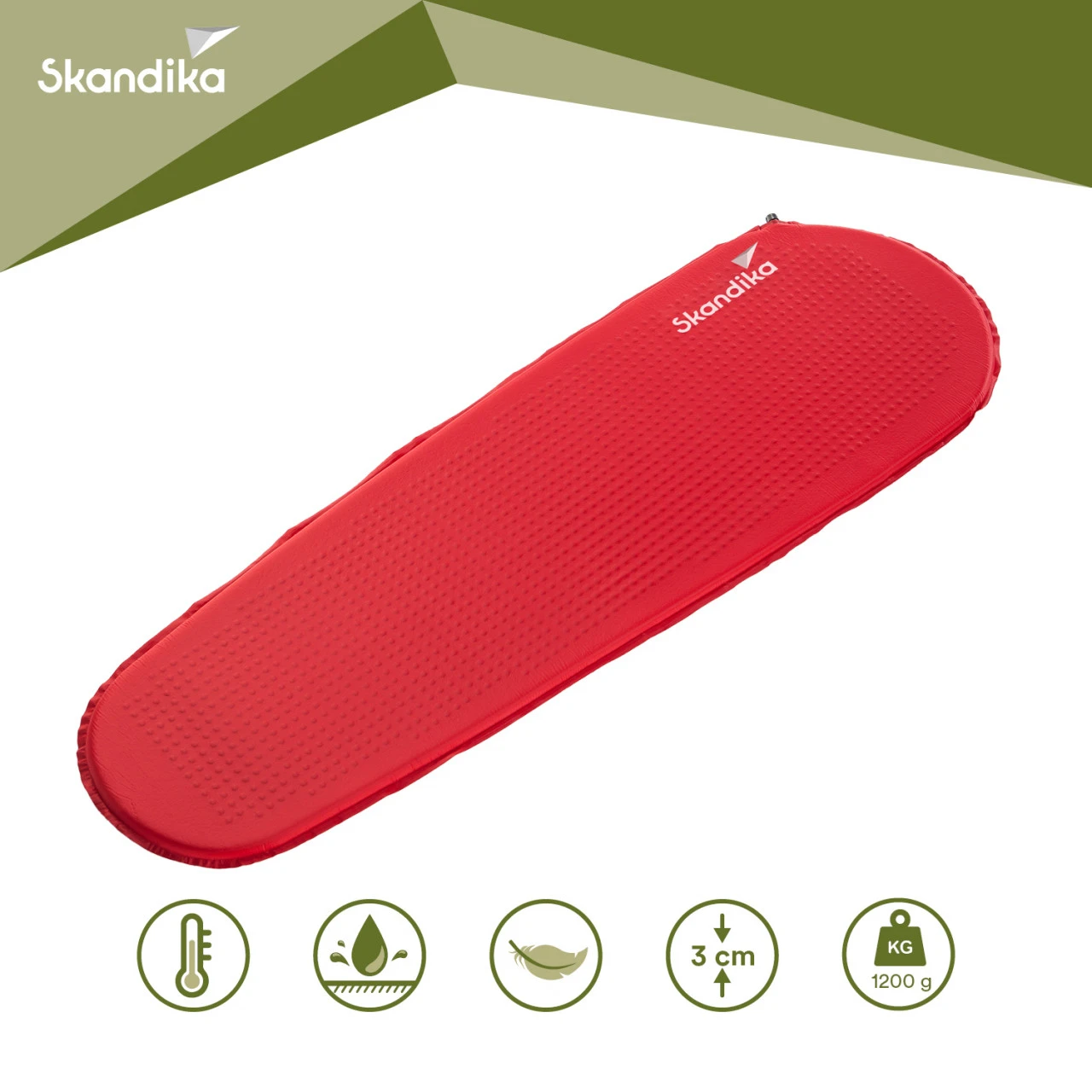 Skandika Isomatte Red Trek Ultralight 1 Skandika Isomatte Red Trek Ultralight