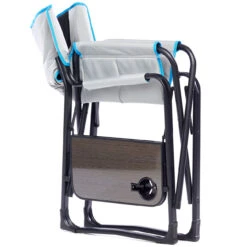 Skandika 6 SKANDIKA Campingstuhl Deluxe Aus Polyester Mit Getränkehaltern Angelstuhl, Gartenstuhl, Klappst