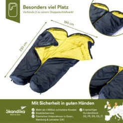 Skandika Mumienschlafsack Stornoway, RV Links 12 Skandika Mumienschlafsack Stornoway, RV Links -Skandika 4260221088911 PT04 1280x1280