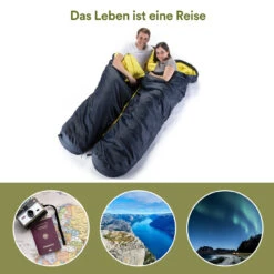Skandika Mumienschlafsack Stornoway, RV Links 14 Skandika Mumienschlafsack Stornoway, RV Links -Skandika 4260221088911 PT06 1280x1280