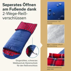 Skandika Deckenschlafsack Dundee, RV Rechts -Skandika DE 16104 02 1280x1280