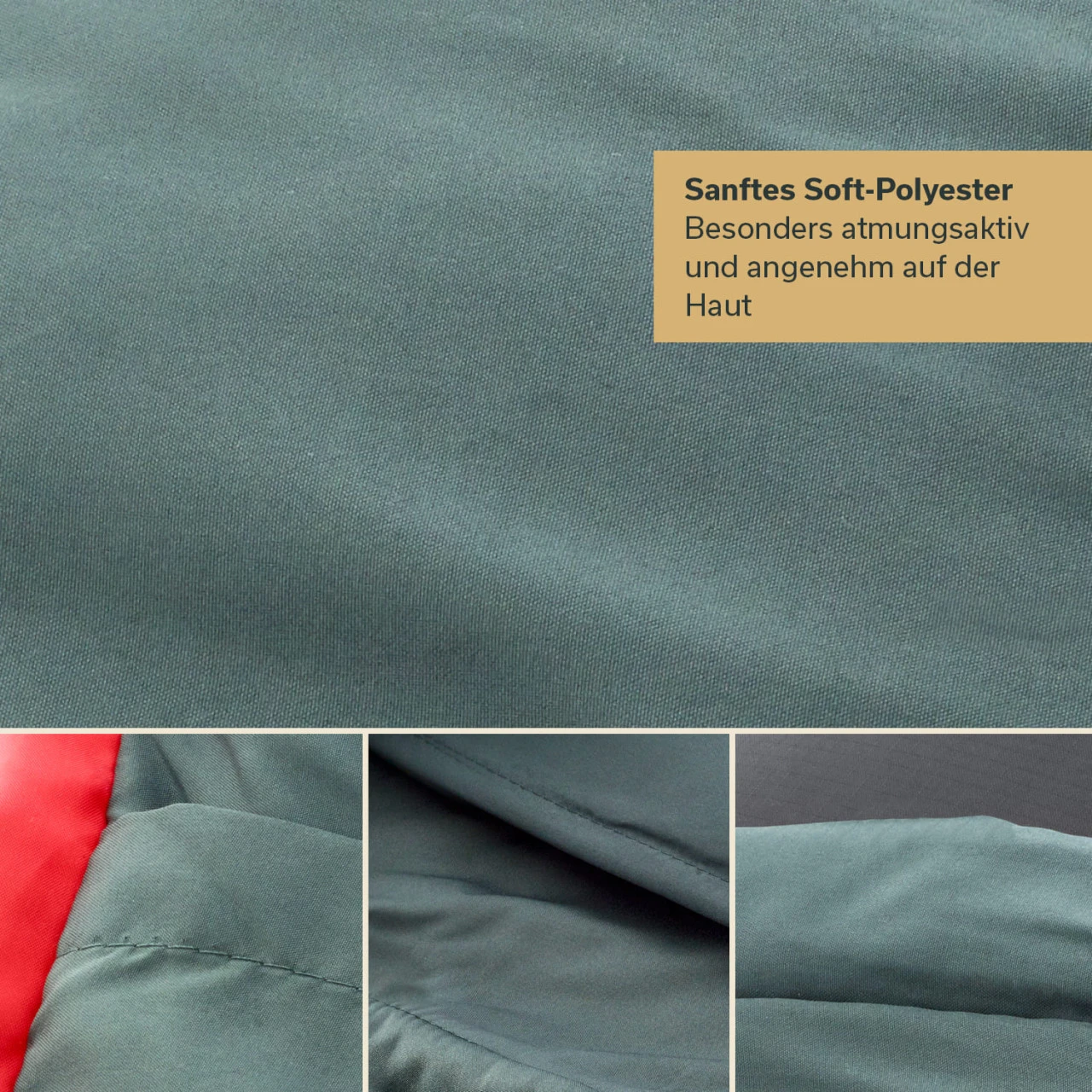 Skandika Mumienschlafsack Alaska, RV Rechts, Schwarz 4 Skandika Mumienschlafsack Alaska, RV Rechts, Schwarz – Bild 4