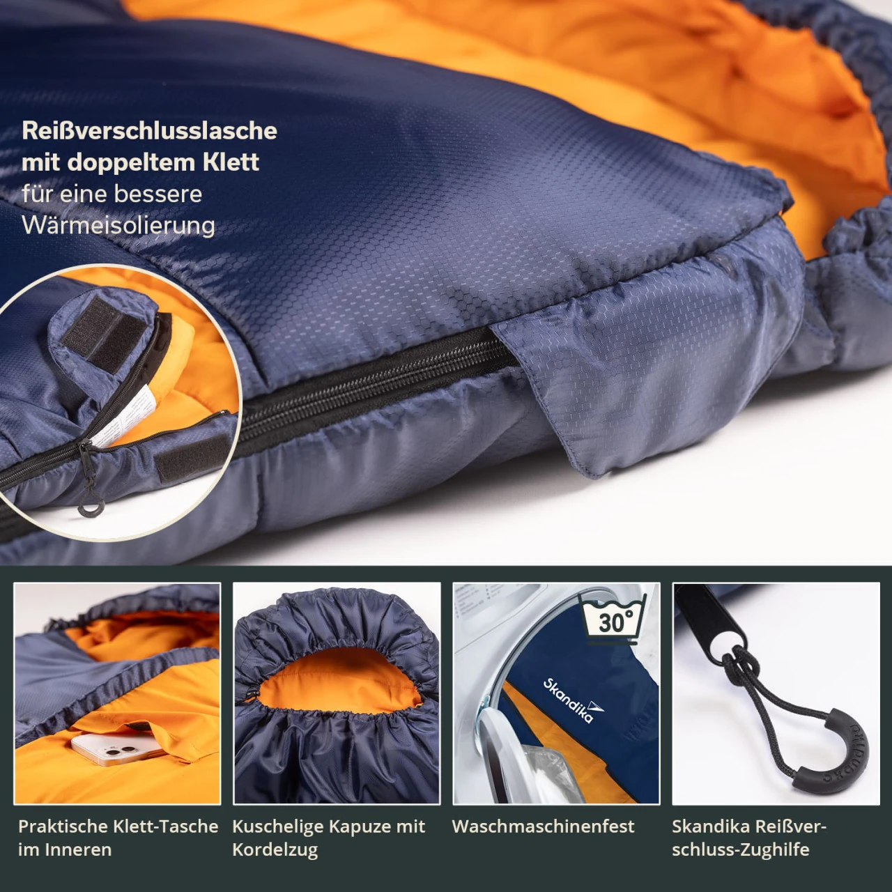 Skandika Deckenschlafsack Iceland, RV Rechts 8 Skandika Deckenschlafsack Iceland, RV Rechts – Bild 8