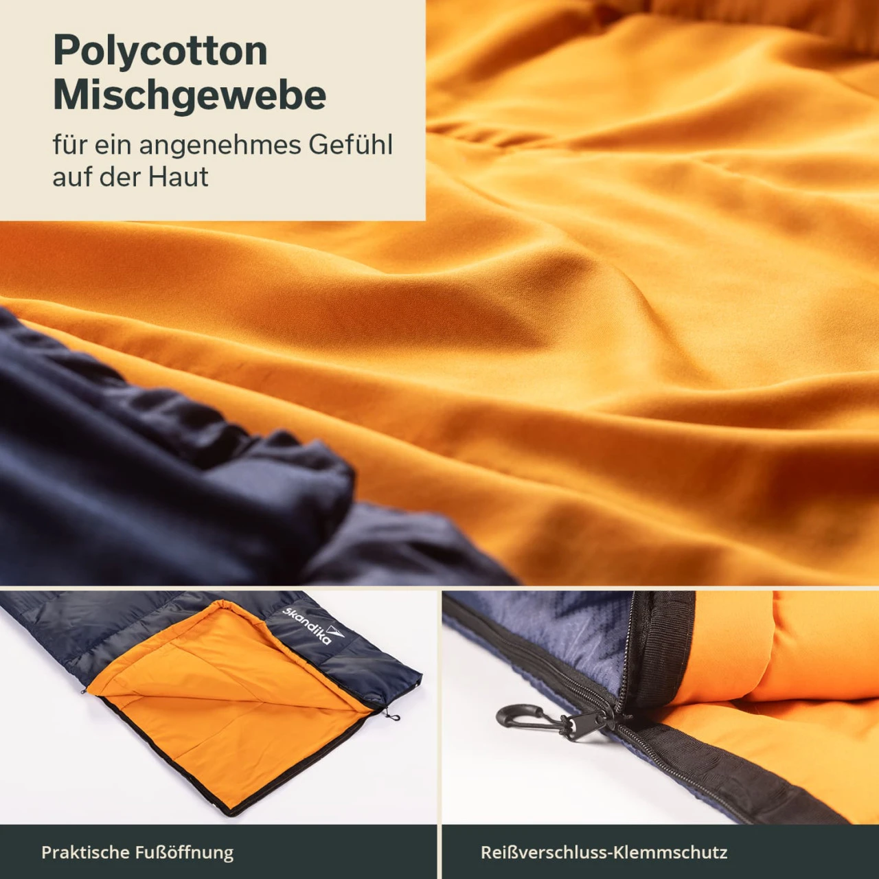 Skandika Deckenschlafsack Iceland, RV Rechts 7 Skandika Deckenschlafsack Iceland, RV Rechts – Bild 7