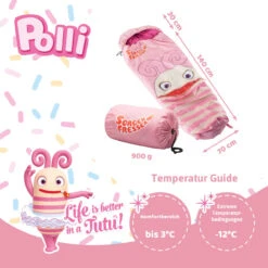 Skandika Kinderschlafsack Sorgenfresser Polli -Skandika DE 16117 05 1280x1280