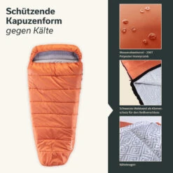 Skandika Mumienschlafsack Vegas, RV Rechts, Cayenn 10 Skandika Mumienschlafsack Vegas, RV Rechts, Cayenn -Skandika DE 16164 03 1280x1280 1