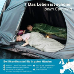 Skandika Kinder-Schlafsack Vegas Junior, Salbei -Skandika DE 16165 05 1280x1280