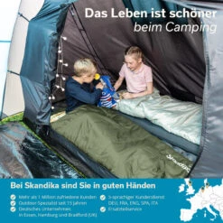 Skandika Kinder-Schlafsack Vegas Junior, Dunkelgrün -Skandika DE 16166 05 1280x1280