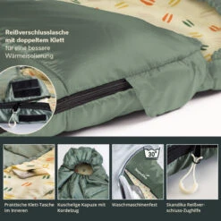 Skandika Deckenschlafsack Iceland, RV Rechts, Grün 11 Skandika Deckenschlafsack Iceland, RV Rechts, Grün -Skandika DE 16171 02 1280x1280 1