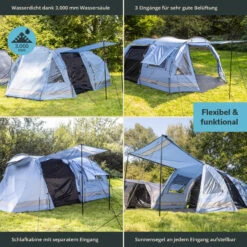 Skandika Tunnelzelt Kambo Für 4 Personen -Skandika DE 16513 01 1280x1280