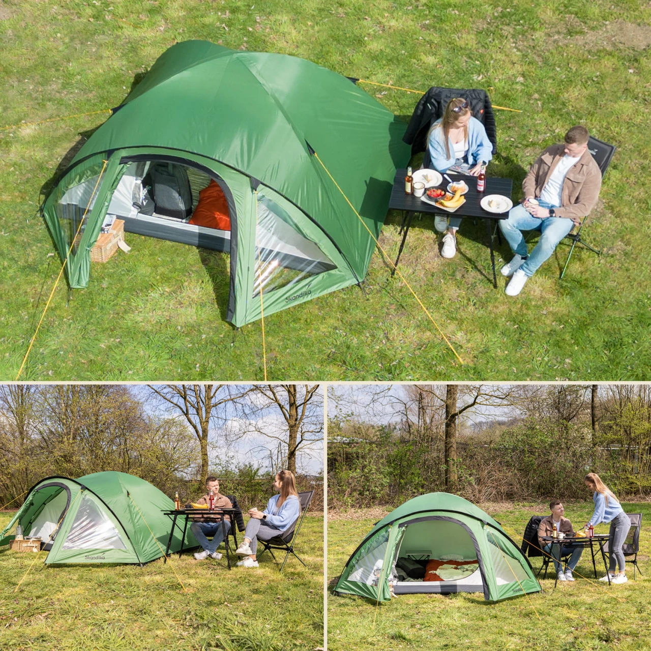 Skandika Kuppelzelt Larvik 4 5 Skandika Kuppelzelt Larvik 4 – Bild 5