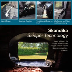 Skandika Kuppelzelt Dale 3 Sleeper -Skandika DE 16534 01 1280x1280