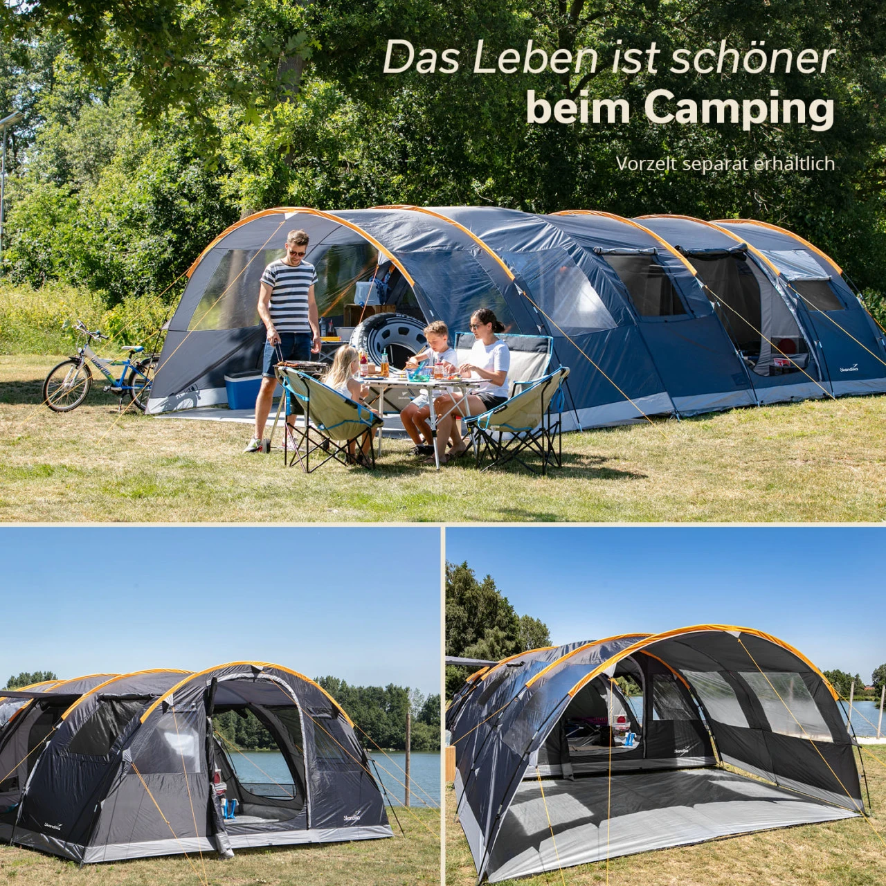 Skandika Tunnelzelt Gotland Für 5 Personen 5 Skandika Tunnelzelt Gotland Für 5 Personen – Bild 5