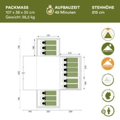 Skandika Tunnelzelt Nimbus Sleeper Für 12 Personen -Skandika DE 2023 07 1280x1280