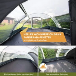 Skandika Tunnelzelt Falkenberg Für 6 Personen -Skandika DE 3016 03 1280x1280