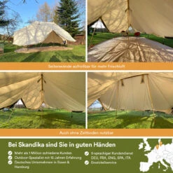 Skandika Tipi Freya 100 % Baumwolle 12 Personen -Skandika DE 3514 06 1280x1280