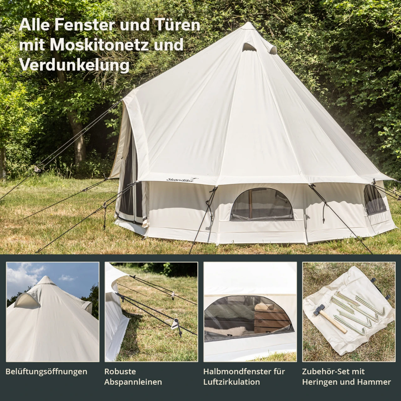 Skandika Tipii 300 Technical Cotton 5 Skandika Tipii 300 Technical Cotton – Bild 5