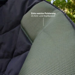 Skandika Campingsessel Moonchair XXL, Grau/grün -Skandika DE 3725 04 1280x1280