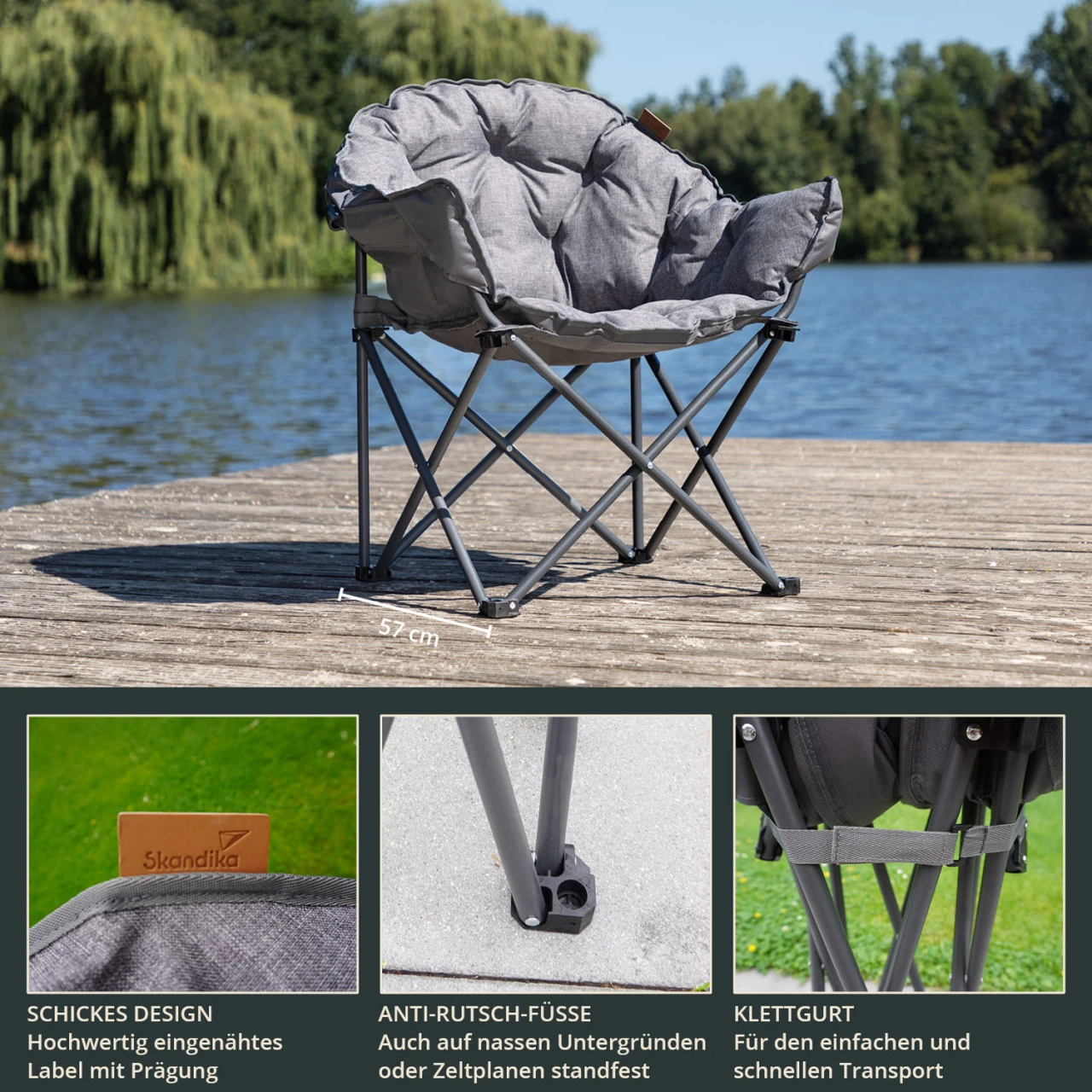 Skandika Moonchair Premium XL 6 Skandika Moonchair Premium XL – Bild 6