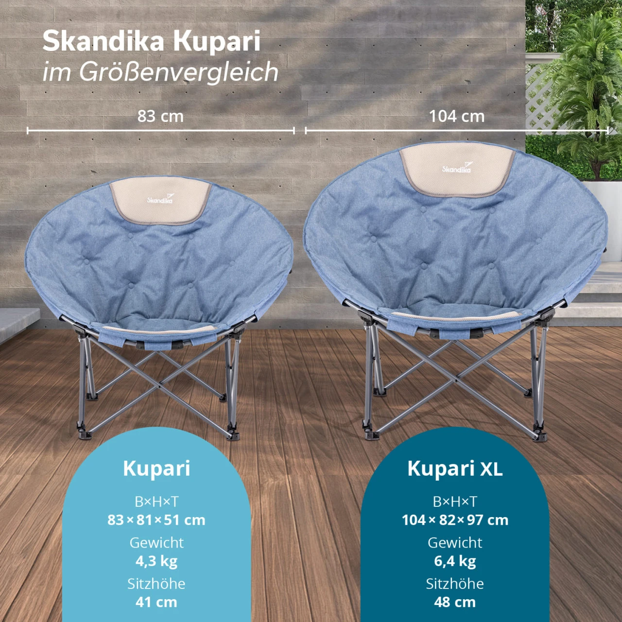 Skandika Moonchair Kupari XL 7 Skandika Moonchair Kupari XL – Bild 7