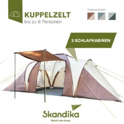 Skandika Kuppelzelt Daytona Für 6 Personen 13 Skandika Kuppelzelt Daytona Für 6 Personen -Skandika DE 4019 01 1280x1280