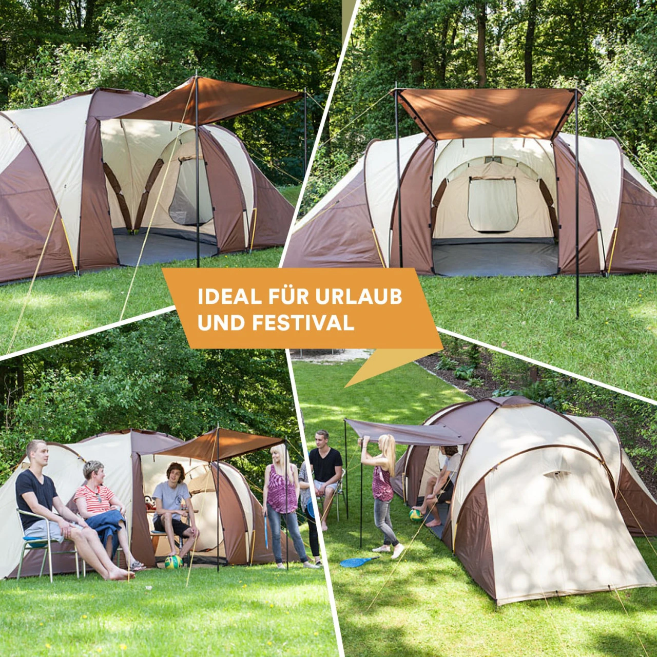 Skandika Kuppelzelt Daytona Für 6 Personen 4 Skandika Kuppelzelt Daytona Für 6 Personen – Bild 4