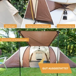 Skandika Kuppelzelt Daytona Für 6 Personen 12 Skandika Kuppelzelt Daytona Für 6 Personen -Skandika DE 4019 05 1280x1280