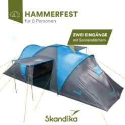 Skandika Kuppelzelt Hammerfest Für 8 Personen -Skandika DE 4504 01 1280x1280