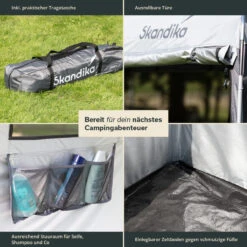 Skandika Dusch- Und Toilettenzelt, Extra Groß 15 Skandika Dusch- Und Toilettenzelt, Extra Groß -Skandika DE 4521 02 1280x1280