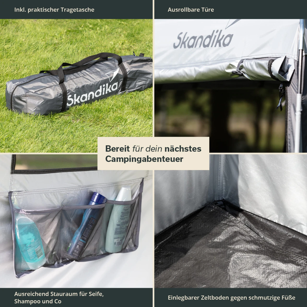 Skandika Dusch- Und Toilettenzelt, Extra Groß 7 Skandika Dusch- Und Toilettenzelt, Extra Groß – Bild 7