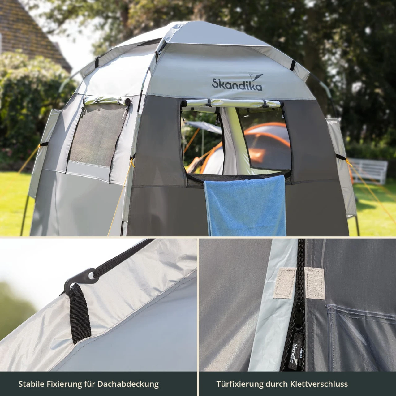 Skandika Dusch- Und Toilettenzelt, Extra Groß 6 Skandika Dusch- Und Toilettenzelt, Extra Groß – Bild 6