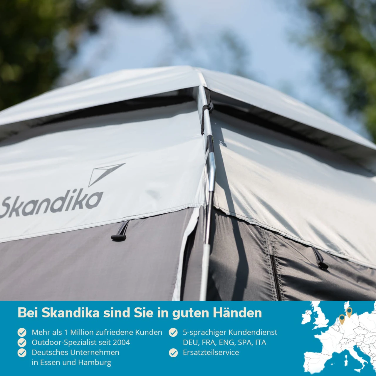 Skandika Dusch- Und Toilettenzelt, Extra Groß 4 Skandika Dusch- Und Toilettenzelt, Extra Groß – Bild 4