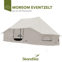 Skandika Eventzelt Morsom 22 Personen (beige) -Skandika DE 4523 01 1280x1280