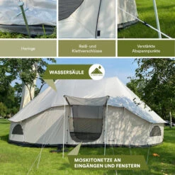 Skandika Eventzelt Morsom 22 Personen (beige) -Skandika DE 4523 04 1280x1280