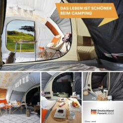 Skandika Tunnelzelt Gotland Für 6 Personen, Boho -Skandika DE 4524 07 1280x1280