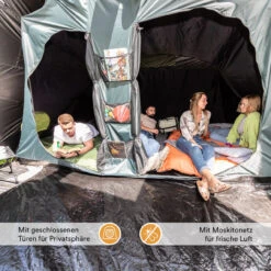 Skandika Tunnelzelt Koje Sleeper Für 5 Personen