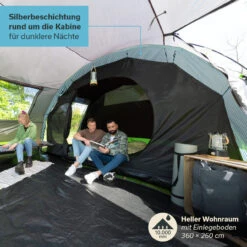 Skandika Tunnelzelt Kambo Für 6 Personen -Skandika DE 5004 02 1280x1280