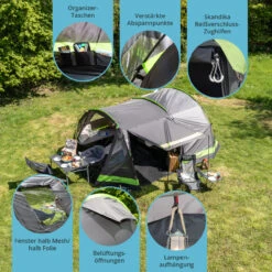 Skandika Tunnelzelt Kambo Für 6 Personen