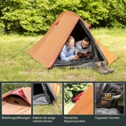 Skandika Trekkingzelt Hemus Sleeper