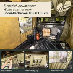 Skandika Dachzelt Freeland L Mit Vorzelt -Skandika DE 60110 05 1280x1280