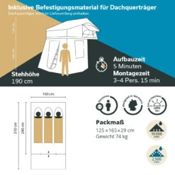 Skandika Dachzelt Freeland L Mit Vorzelt -Skandika DE 60110 06 1280x1280