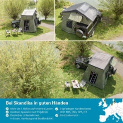 Skandika Dachzelt Freeland L Mit Vorzelt