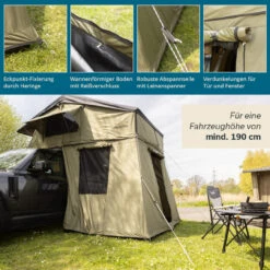 Skandika Dachzelt Freeland XL Mit Vorzelt -Skandika DE 60130 04 1280x1280