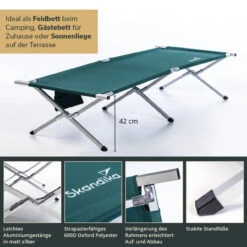 Skandika Campingliege Vuoma - Aluminumgestänge 12 Skandika Campingliege Vuoma - Aluminumgestänge -Skandika DE 60140 01 1280x1280