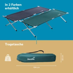 Skandika Campingliege Vuoma - Aluminumgestänge 11 Skandika Campingliege Vuoma - Aluminumgestänge -Skandika DE 60140 05 1280x1280