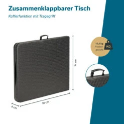 Skandika Klapptisch Masi Schwarz 12 Skandika Klapptisch Masi Schwarz -Skandika DE 60801 05 1280x1280