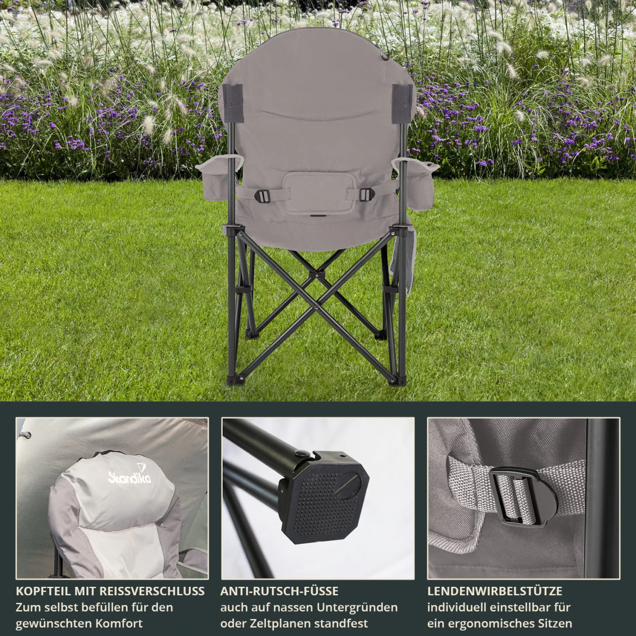 Skandika Campingstuhl Relax Comfort 5 Skandika Campingstuhl Relax Comfort – Bild 5