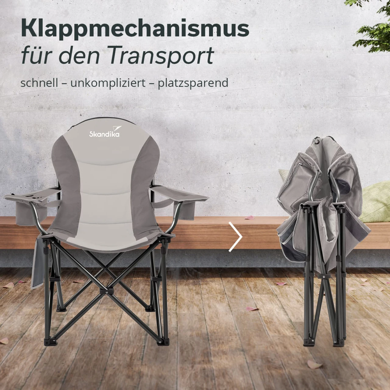 Skandika Campingstuhl Relax Comfort 2 Skandika Campingstuhl Relax Comfort – Bild 2
