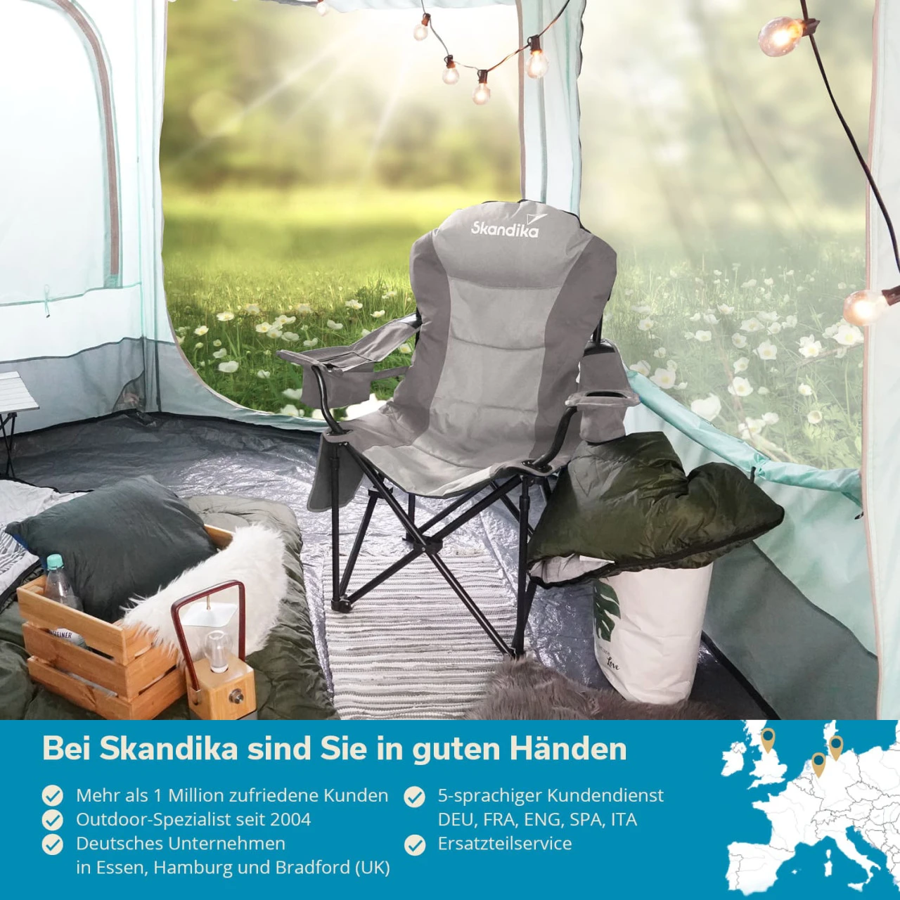Skandika Campingstuhl Relax Comfort 4 Skandika Campingstuhl Relax Comfort – Bild 4