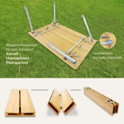 Skandika Campingtisch Tolja Aus Bambus (100×65×65 Cm) -Skandika DE 70091 04 1280x1280
